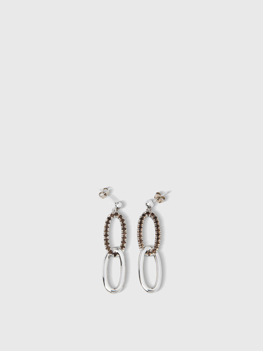 TWP White gold Francesca Earrings view 1