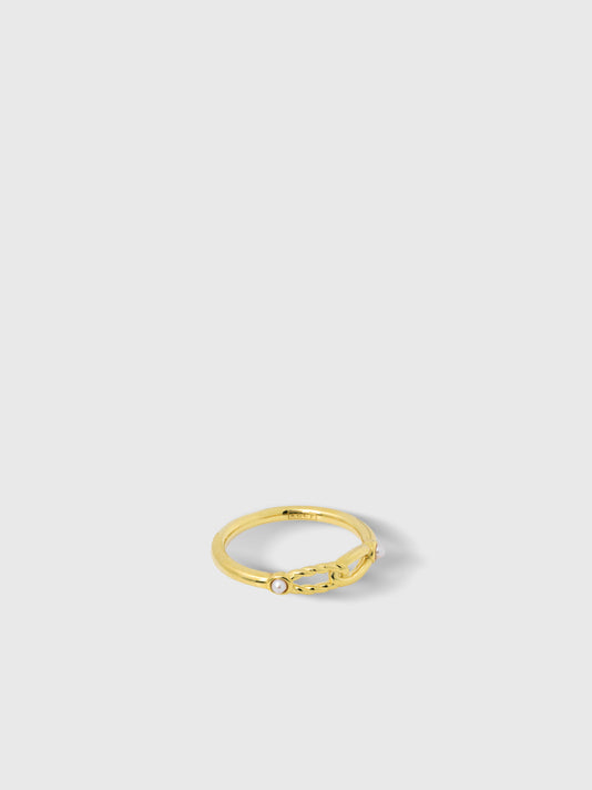 TWP Gold Maria Pearl Ring view 1