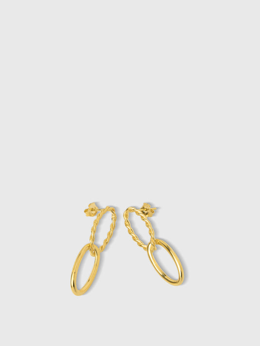 TWP Gold Matilde Gold Earrings view 1