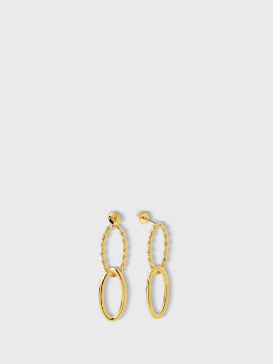TWP Gold Matilde Gold Earrings view 1