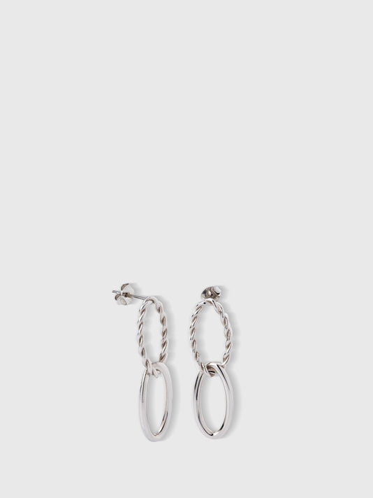 TWP White gold Matilde Earrings view 1