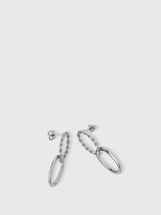 TWP White gold Matilde Earrings view 1
