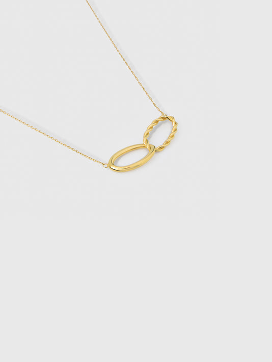 TWP Gold Matilde Gold Necklace view 1