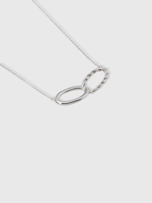 TWP White gold Matilde Necklace view 1