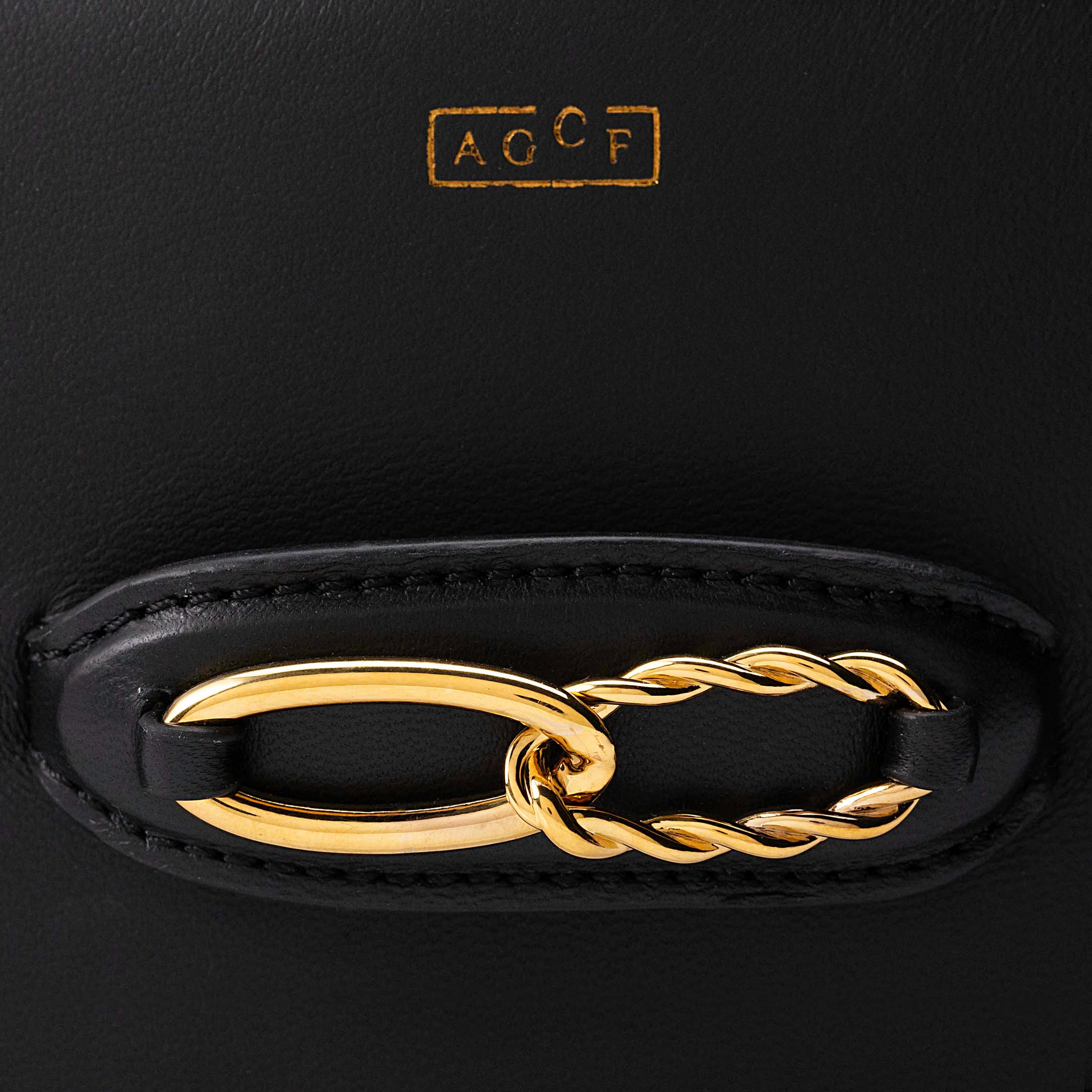 Chelsea crossbody bag in black leather