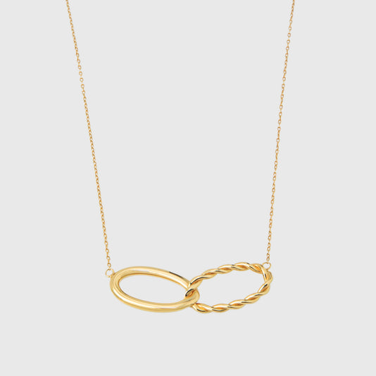 TWP Gold Matilde Gold Necklace view 1