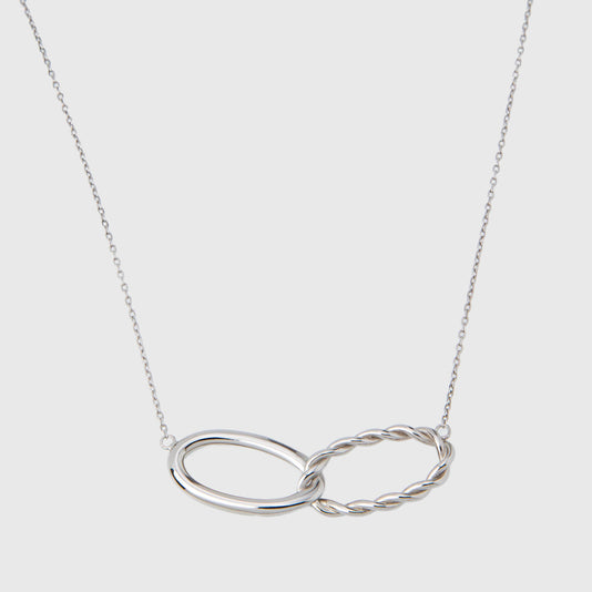 TWP White gold Matilde Necklace view 1