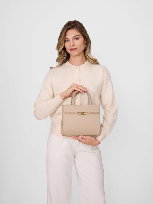 TWP Taupe Aurelia Piccola - Smooth Leather view 1