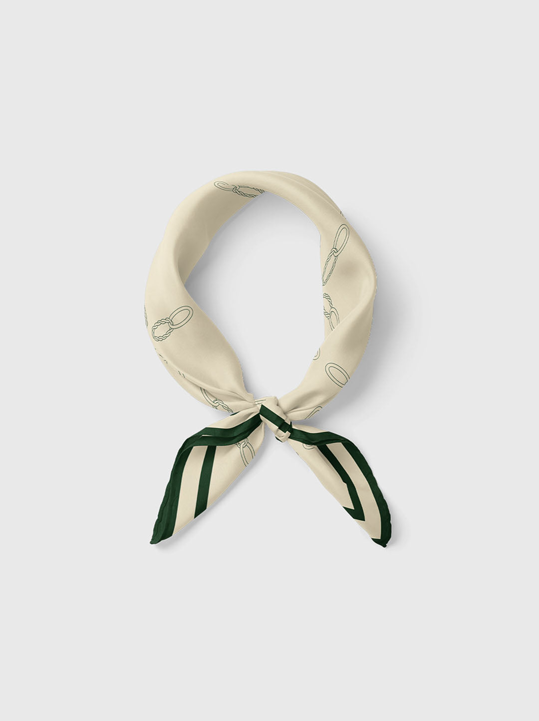 Unità Monogram Silk Scarf