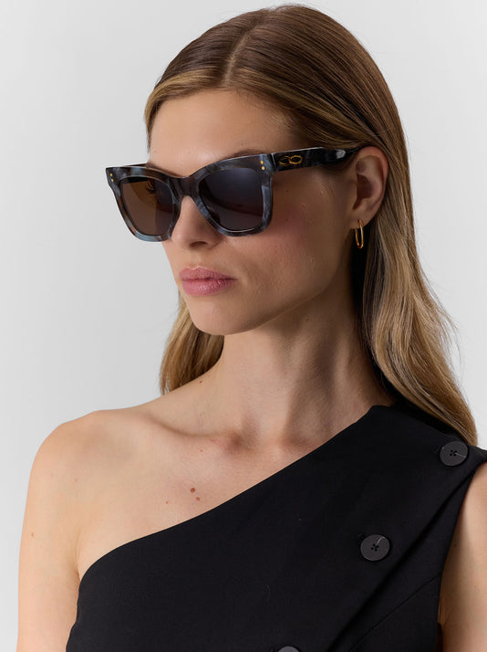 TWP Ocean tortoise Antonia Sunglasses view 1