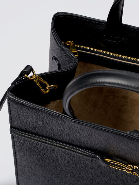 TWP Black pebble Aurelia Grande - Pebble Leather view 1