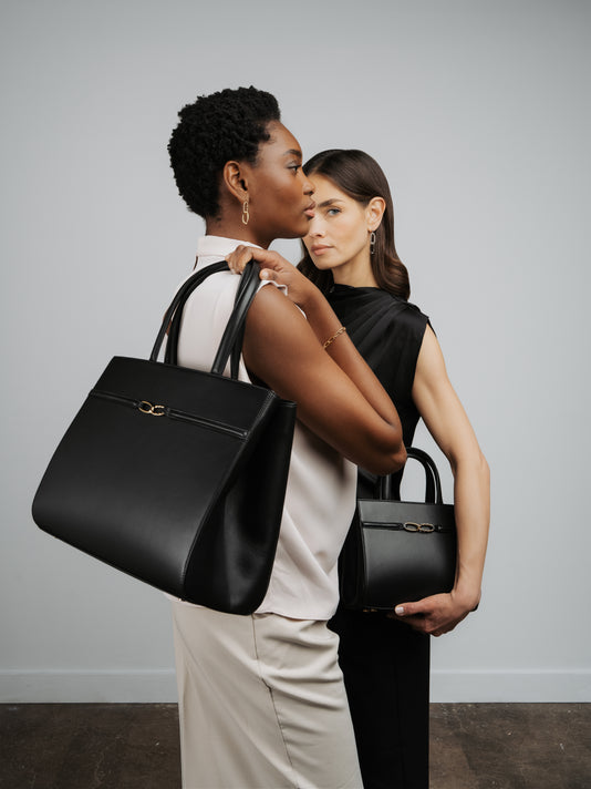 TWP Black Aurelia Grande - Smooth Leather view 1