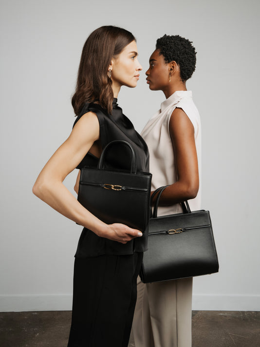 TWP Black Aurelia Piccola - Smooth Leather view 1