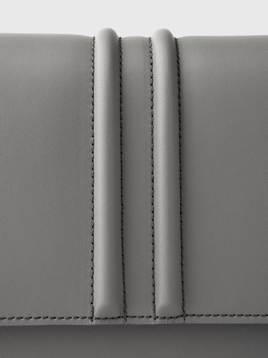 TWP Stone grey Mayfair Shoulder Bag view 1