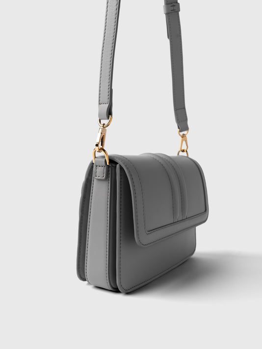 TWP Stone grey Stella Crossbody Bag view 1