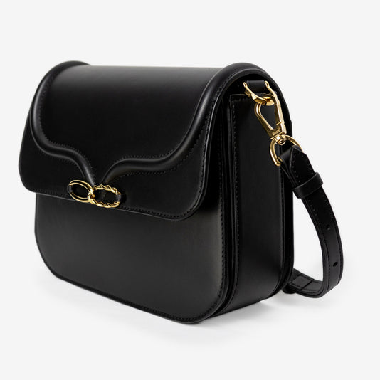 TWP Black Ascot Shoulder Bag view 1