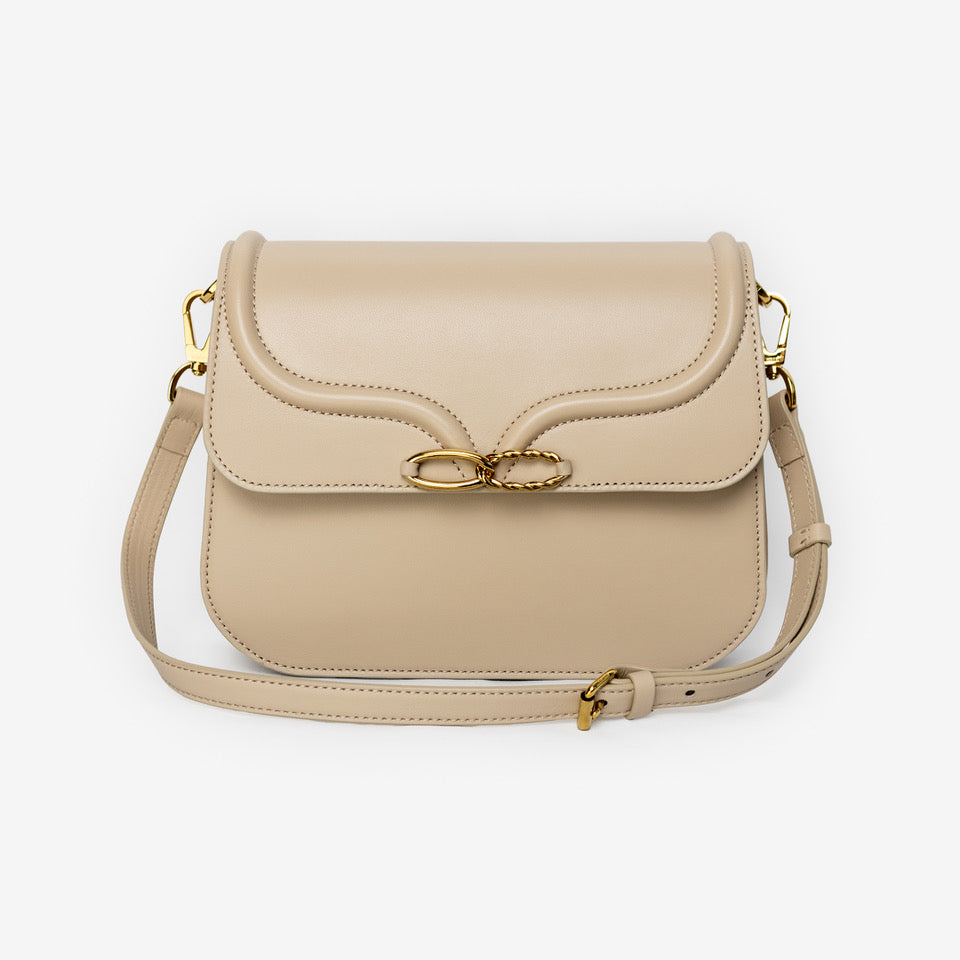 AGCF Ascot Bag in Soft Black Leather