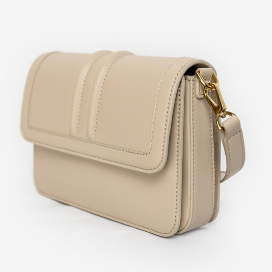 TWP Taupe Stella Crossbody Bag view 1