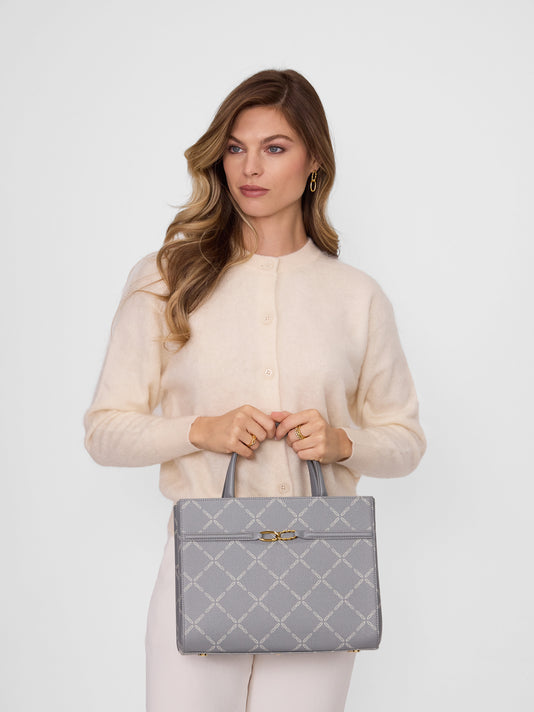 TWP Canvas grey Aurelia Media - Coated Canvas view 1