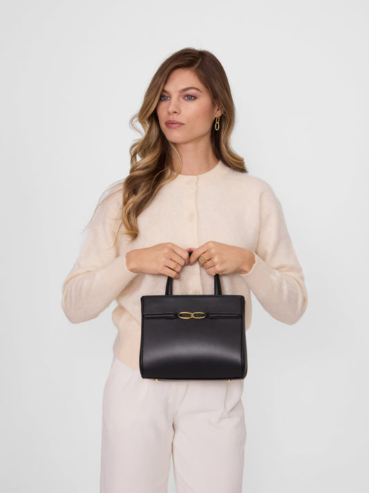 TWP Black Aurelia Piccola - Smooth Leather view 1