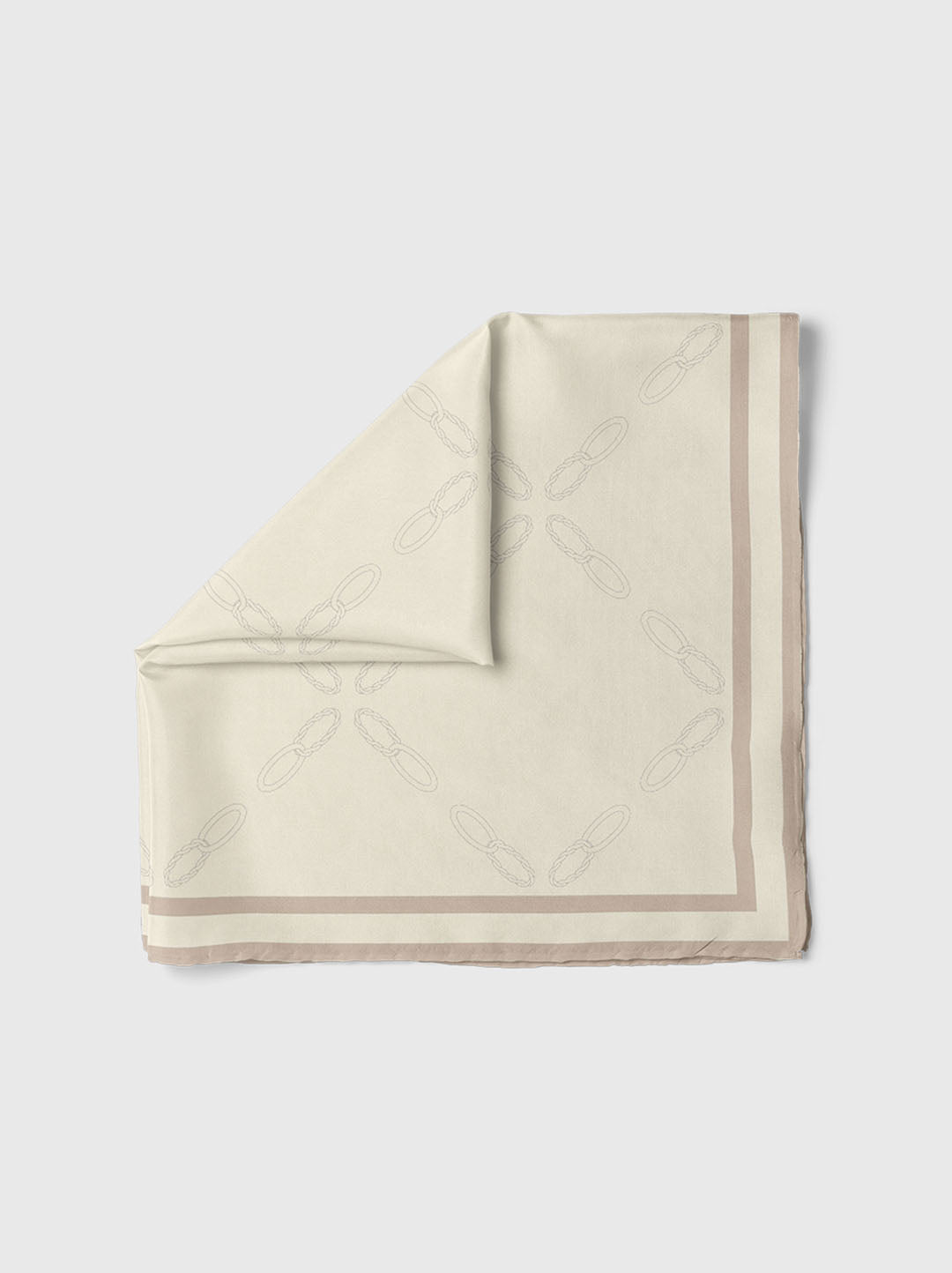 Unità Monogram Silk Scarf