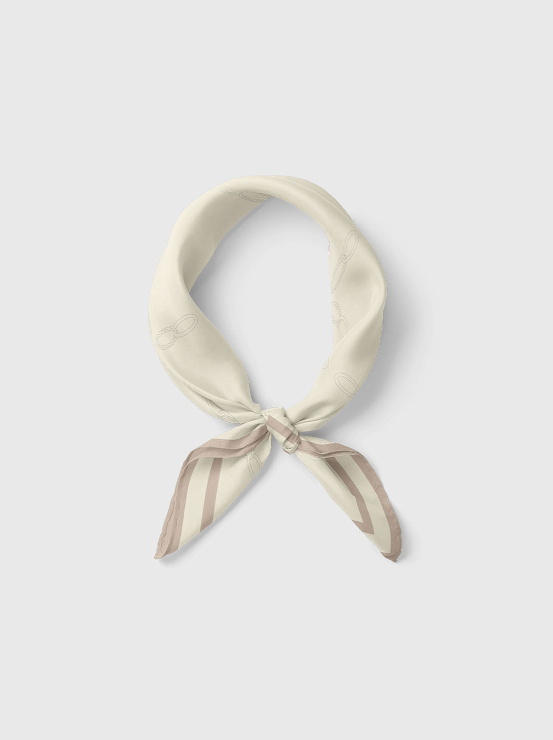 Unità Monogram Silk Scarf
