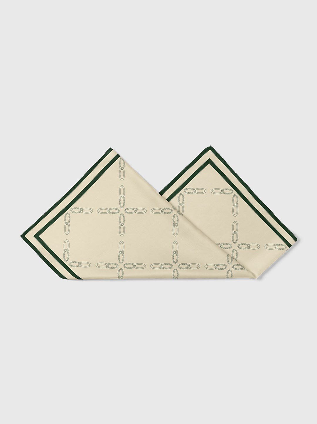 Unità Monogram Silk Scarf