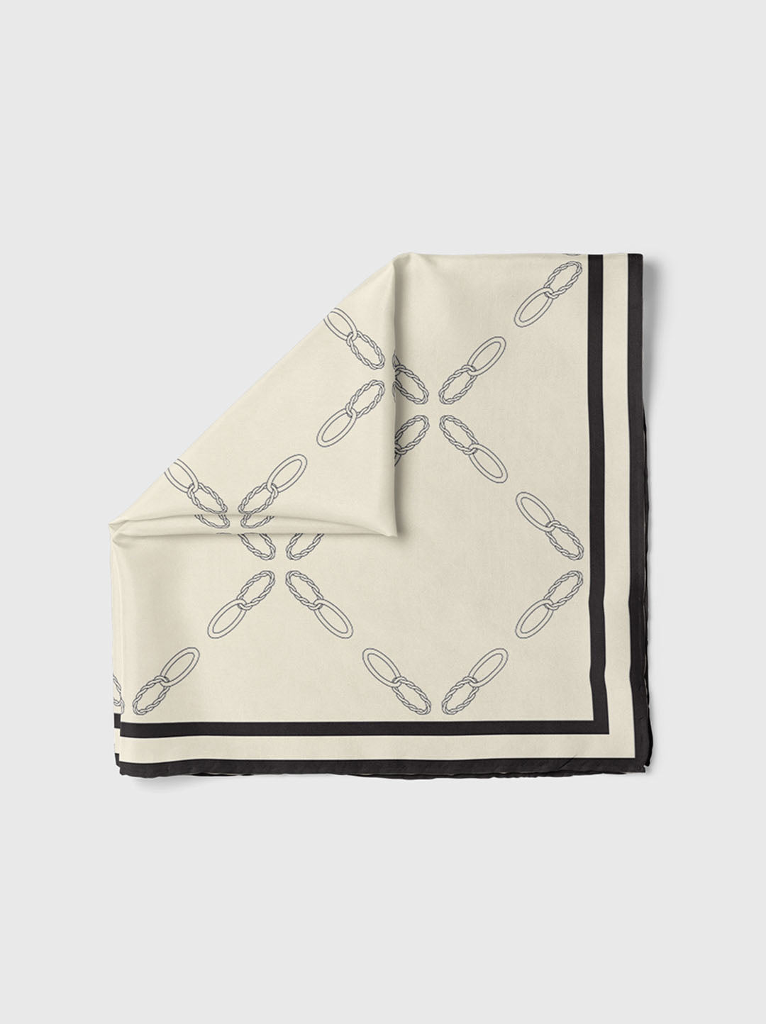 Unità Monogram Silk Scarf