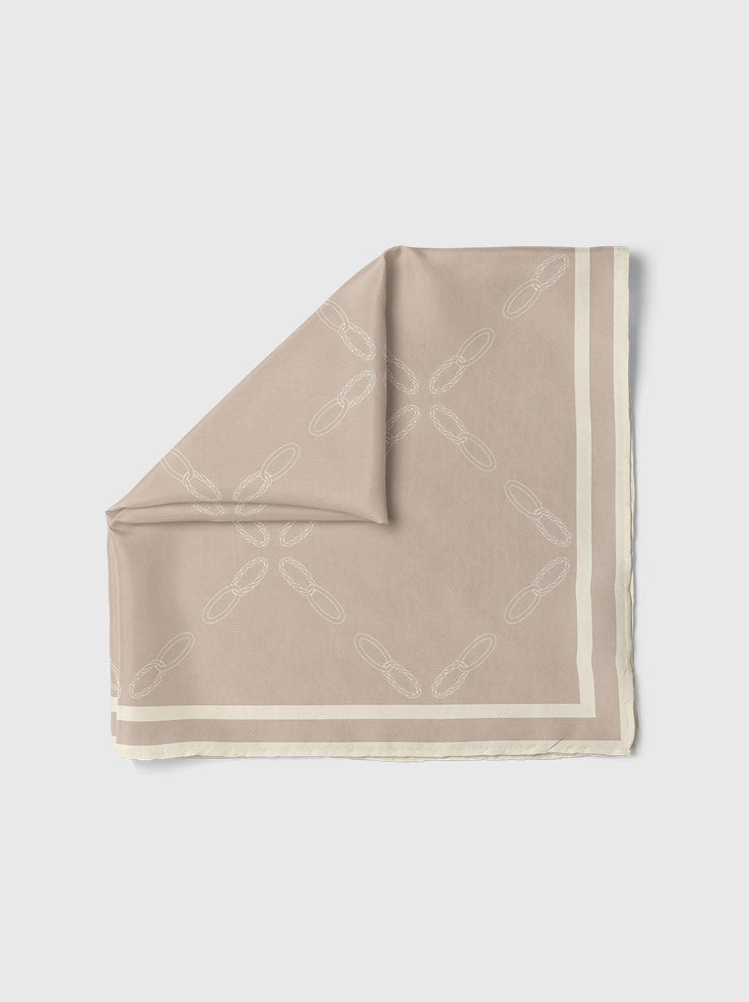 Unità Monogram Silk Scarf