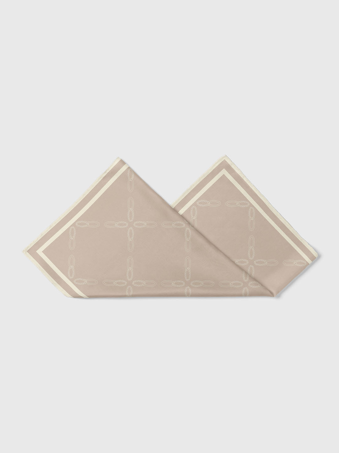 Unità Monogram Silk Scarf
