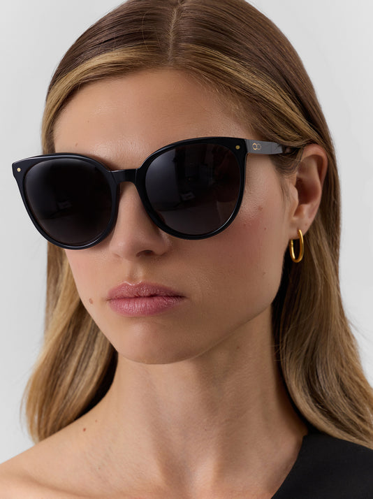 TWP Black Aida Sunglasses view 1