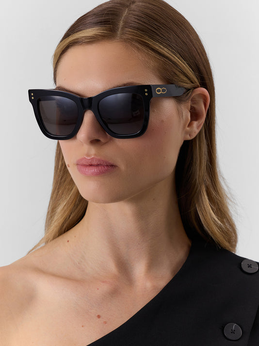 TWP Black Antonia Sunglasses view 1
