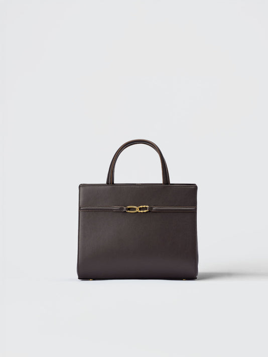 TWP Chocolate brown Aurelia Media - Smooth Leather view 1