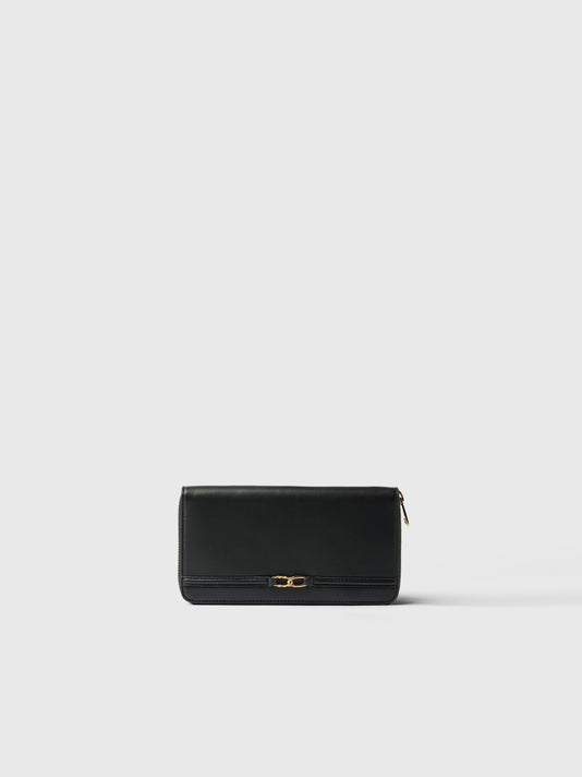 TWP Black Aurelia Wallet view 1