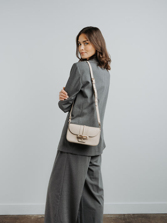 TWP Taupe Alda Crossbody Bag view 1