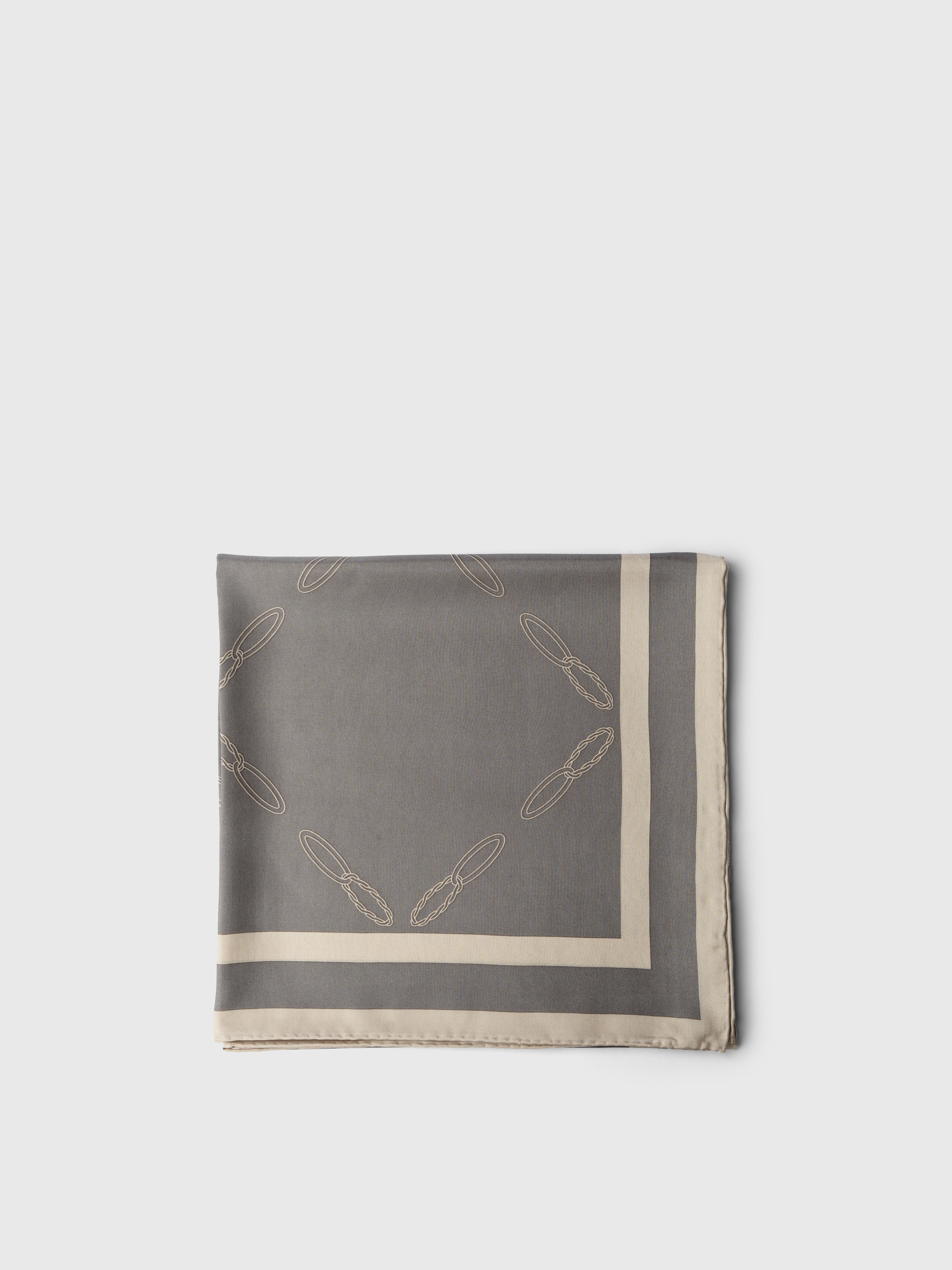 Unità Monogram Silk Scarf