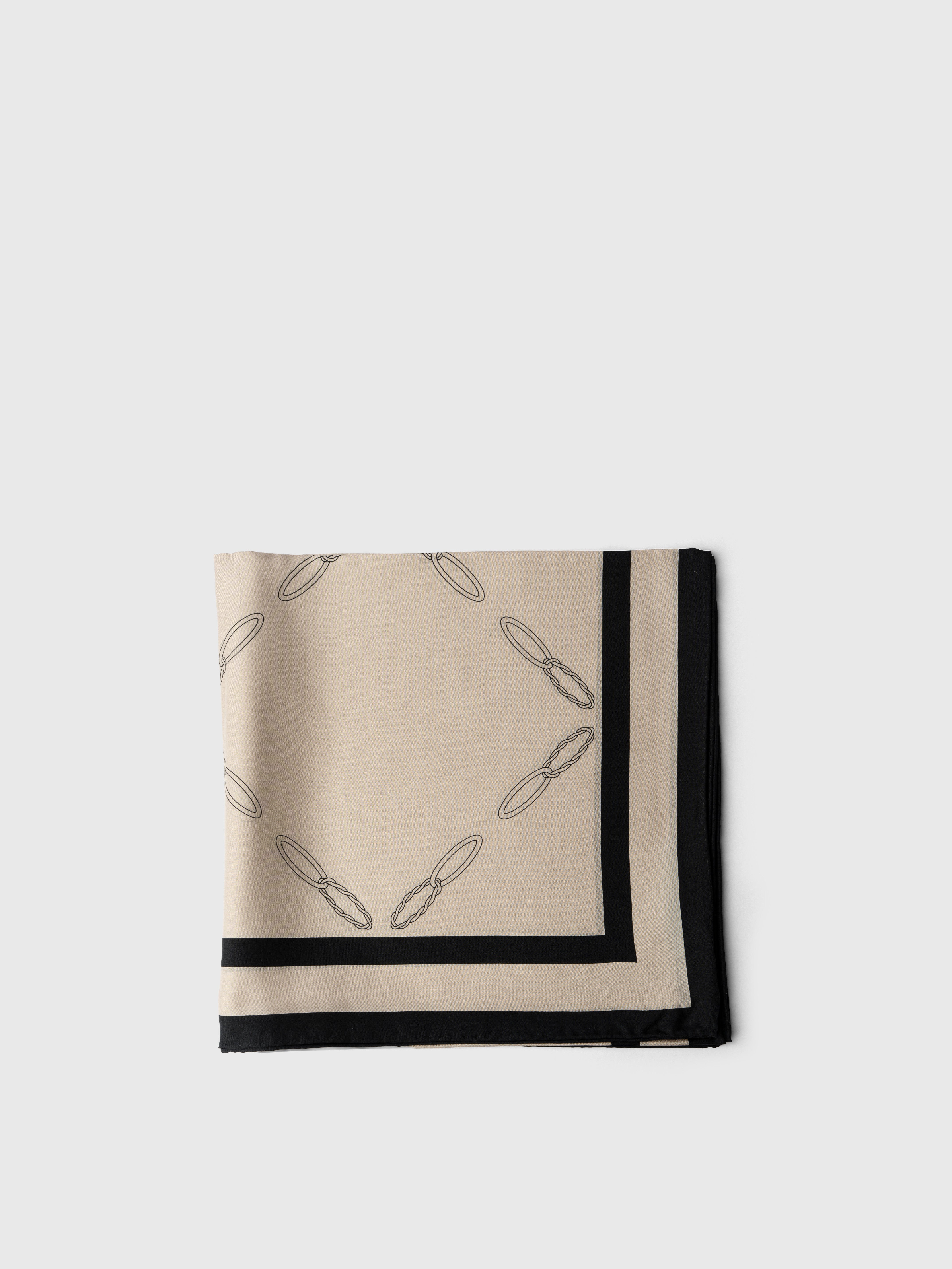 Unità Monogram Silk Scarf